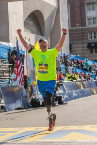 Double Amputee Completes Boston Marathon
